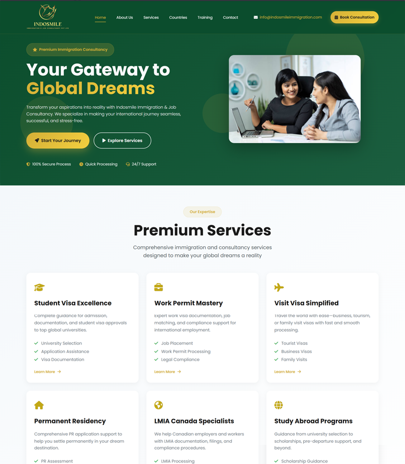 Custom Web Application for Healthcare Client